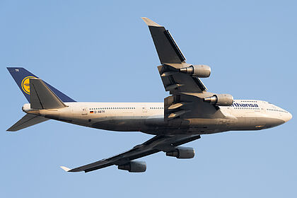 LH Lufthansa Aviationtag B747-400 紺色 LH Lufthansa Aviationtag