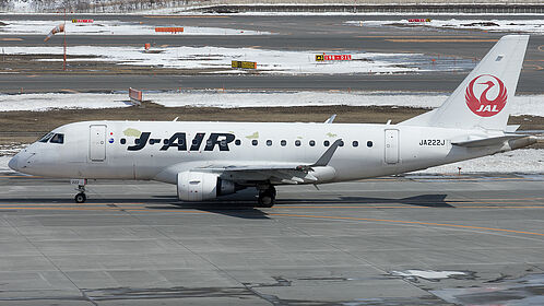 J-Air・JA222J・エンブラエル170・1/100 J-Air・JA222J・エンブラエル
