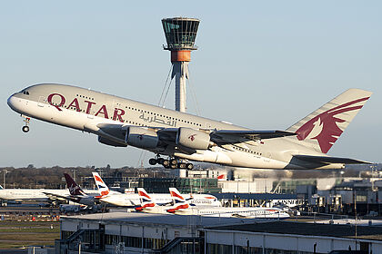 Qatar Airways Airbus A380-800 | Latest Photos | Planespotters.net