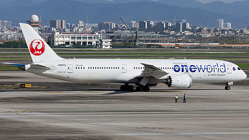 JA861J Japan Airlines Boeing 787-9 Dreamliner | Planespotters.net