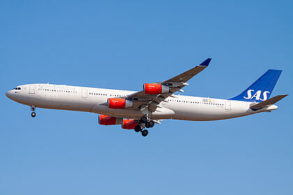 てつさん予定 SK SAS航空 Aviationtag A340-300 てつさん予定 SK SAS