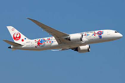 JA823J Japan Airlines Boeing 787-8 Dreamliner | Planespotters.net
