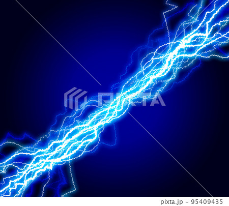 稲妻 雷 稲光 電光のイラスト素材 - PIXTA