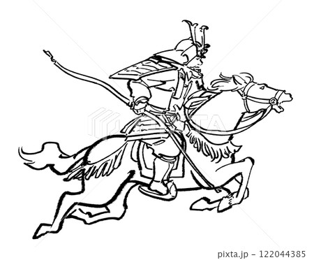 侍 武士 男性 武将のイラスト素材 - PIXTA