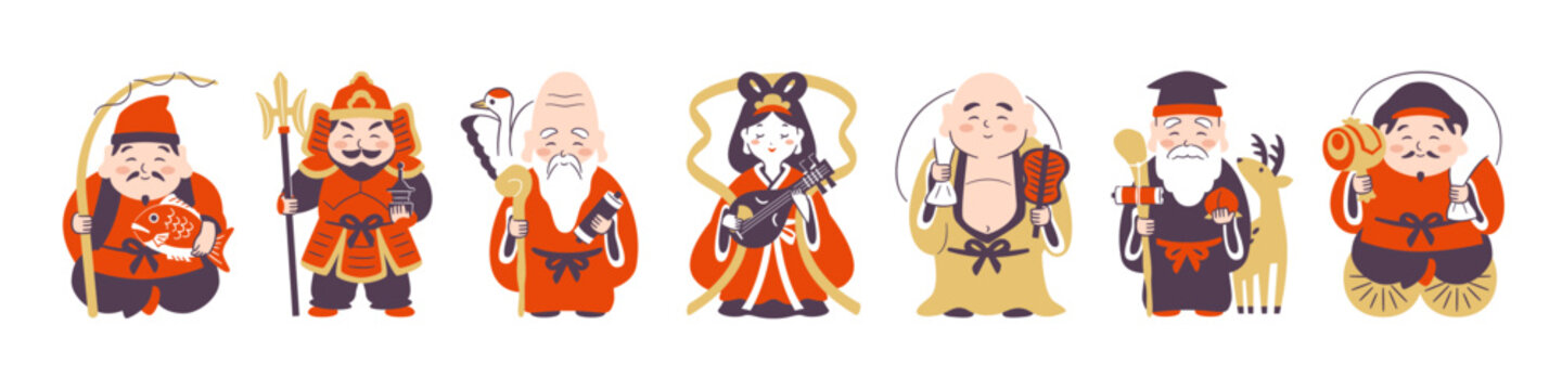 Shichifukujin」の写真素材 | 5,941件の無料イラスト画像 | Adobe Stock