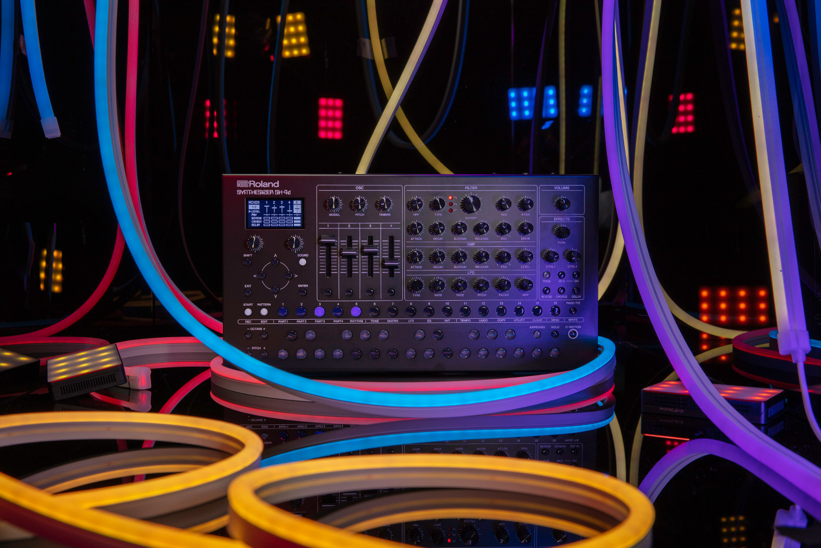 Roland Synthesizer SH-4d – コンパクトな筐体ながら完全無欠