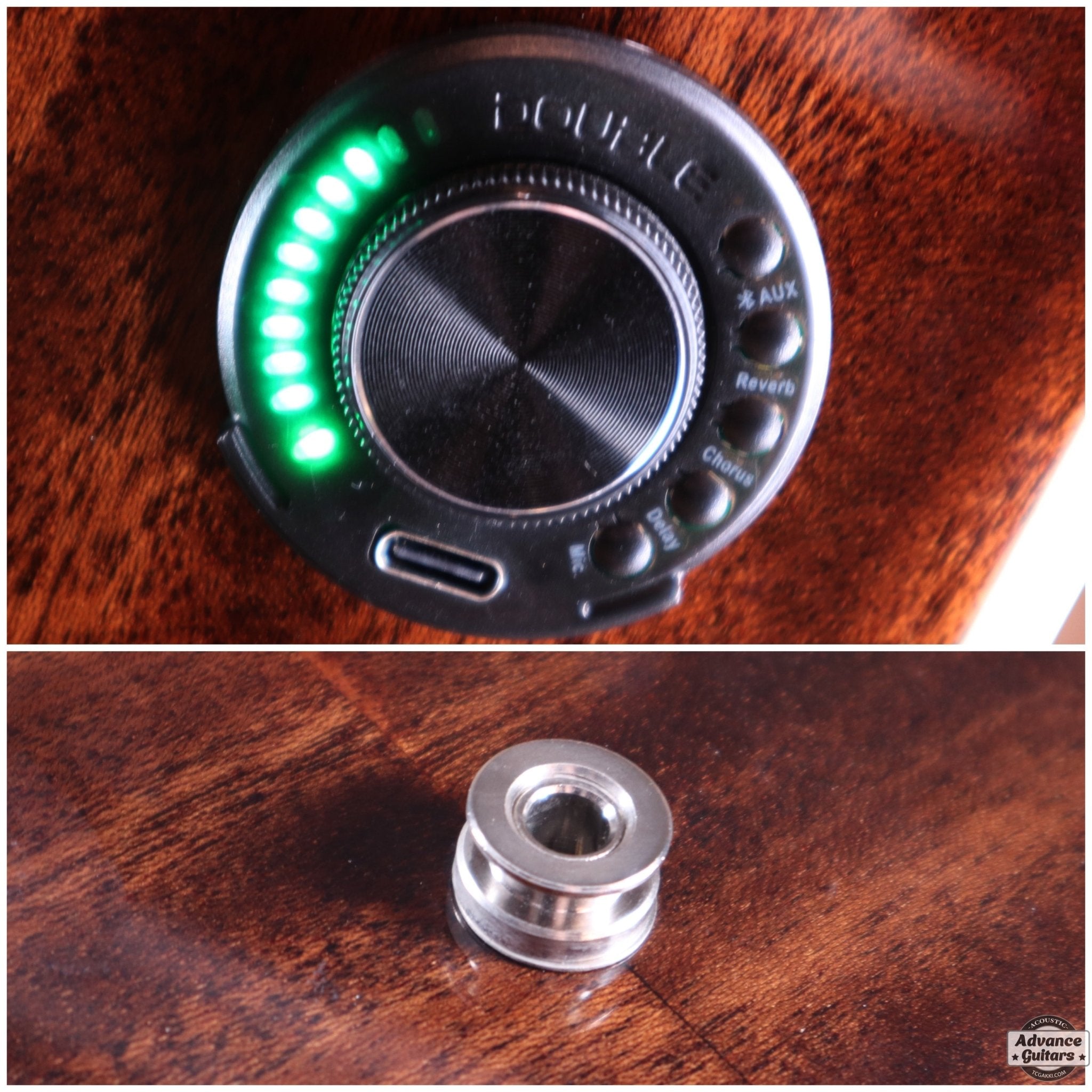 GA01RM アンプ不要！エフェクター内蔵ギター♬