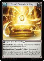 Grand Crusader's Ring - Dawn of Ashes Alter Edition - Grand