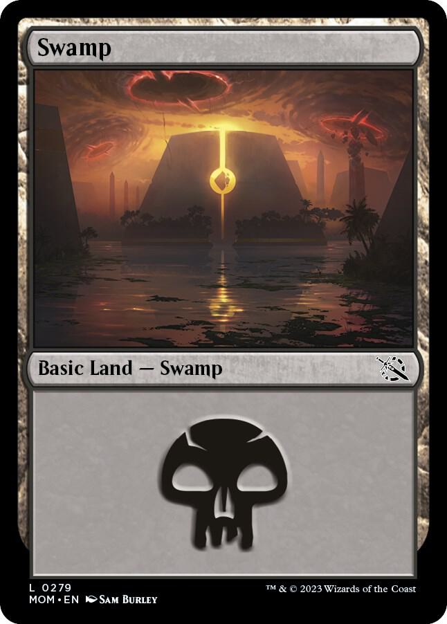 Swamp (0279) - March of the Machine - Magic: The Gathering