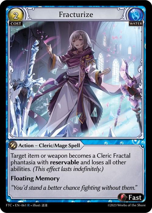 Fracturize - Fractured Crown - Grand Archive TCG - TCGplayer.com