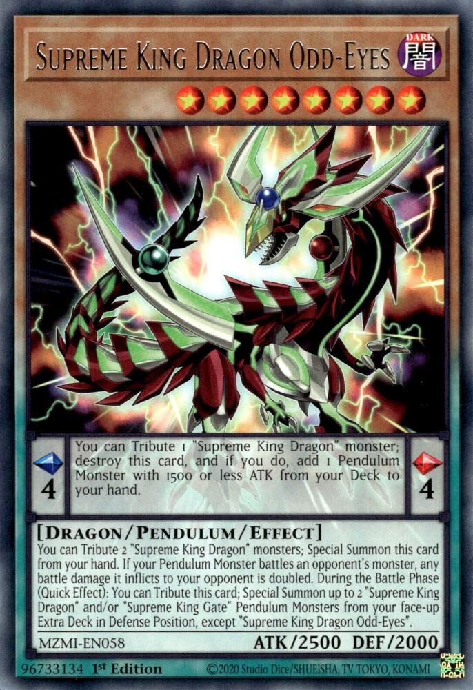 Supreme King Dragon Odd-Eyes - Maze of Millennia - YuGiOh