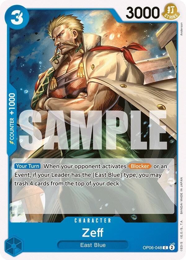 Zeff - Wings of the Captain - One Piece Card Game - TCGplayer.com