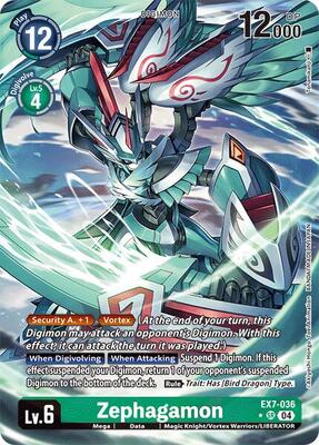 Zephagamon (Alternate Art) - Digimon LIBERATOR - Digimon Card Game