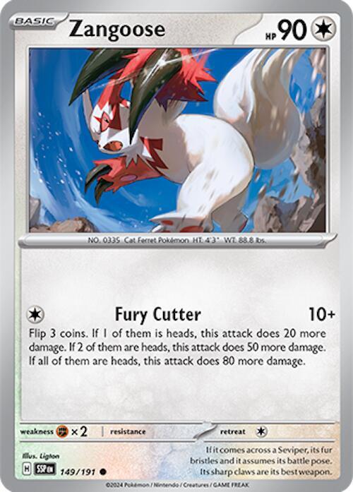 Zangoose - SV08: Surging Sparks - Pokemon - TCGplayer.com