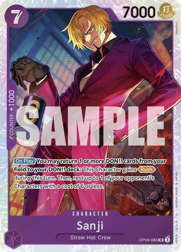Sanji (065) - Emperors in the New World - One Piece Card Game