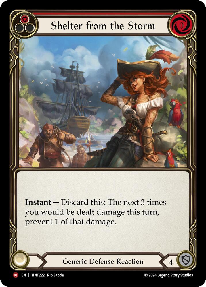 Shelter from the Storm - The Hunted - Flesh and Blood TCG