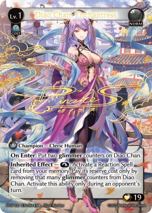Diao Chan, Enchantress (CSR) - Abyssal Heaven - Grand Archive TCG