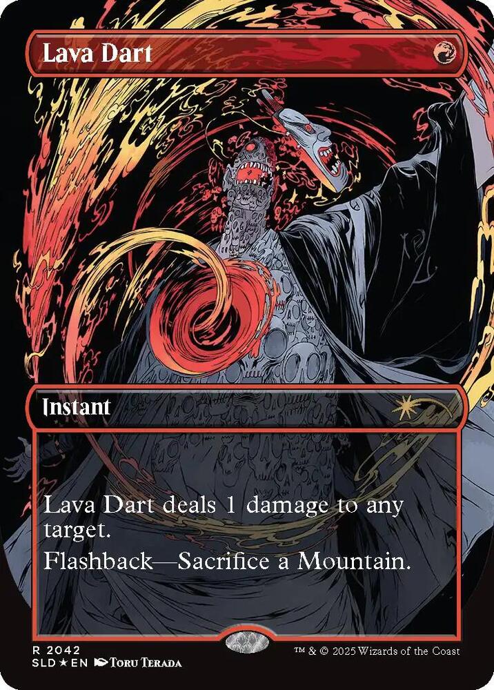 Lava Dart (Raised Foil) - Secret Lair Drop Series - Magic: The