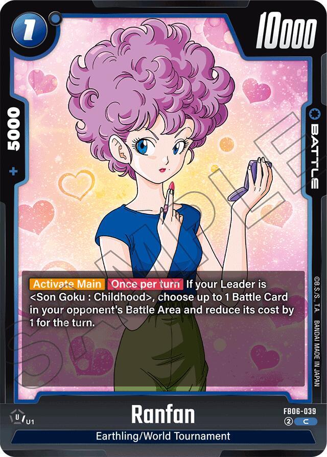 Ranfan - Rivals Clash - Dragon Ball Super: Fusion World