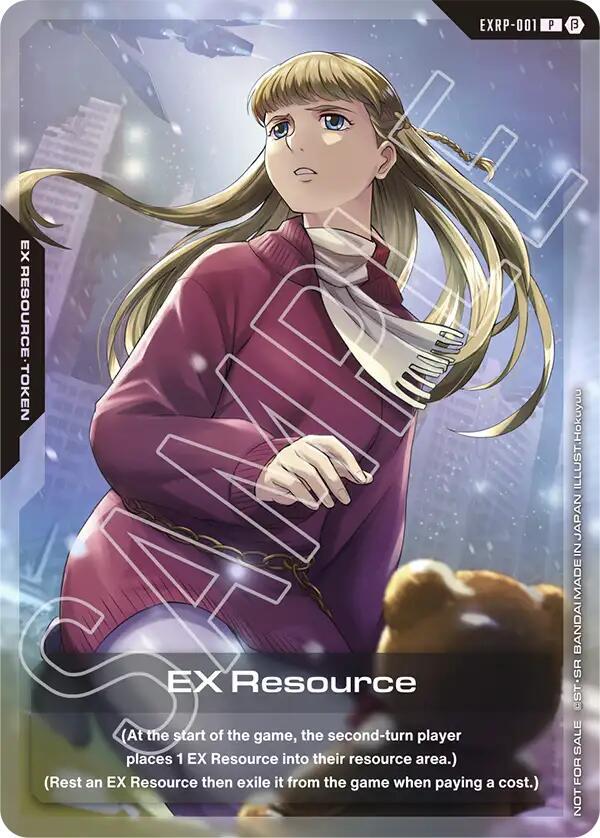 EX Resource (EXRP-001) (Mobile Suit Gundam Wing) - Promotional EX