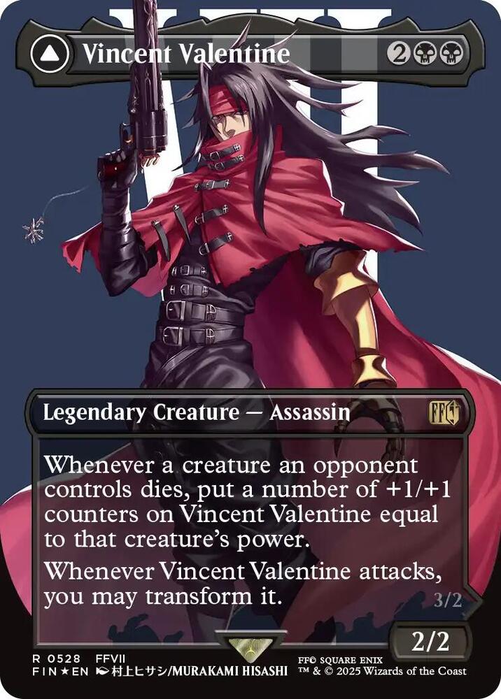 Vincent Valentine (Borderless) (Surge Foil) - FINAL FANTASY