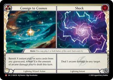 Consign to Cosmos // Shock - High Seas - Flesh and Blood TCG