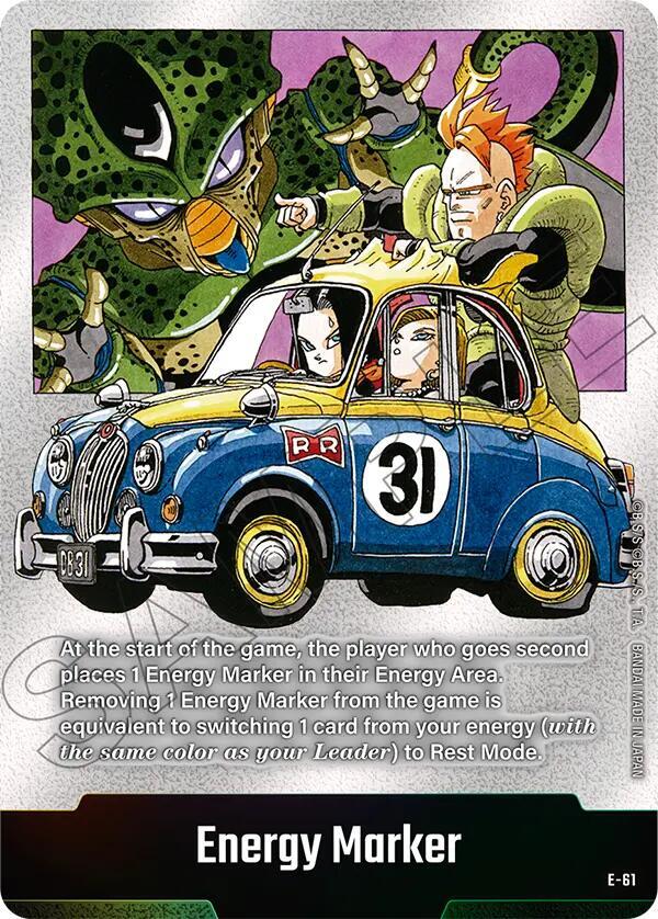 Energy Marker (E-61) - Fusion World Energy Markers - Dragon Ball