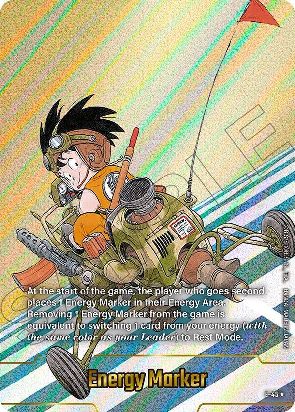ドラゴンボール エナジーマーカー ゴールド E-45 4巻 PSA10
