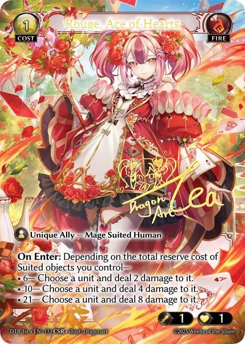 Rouge, Ace of Hearts (CSR) - Distorted Reflections - Grand Archive
