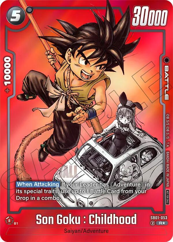 Son Goku : Childhood - SB01-053 (Limited Pack MANGA Version 01