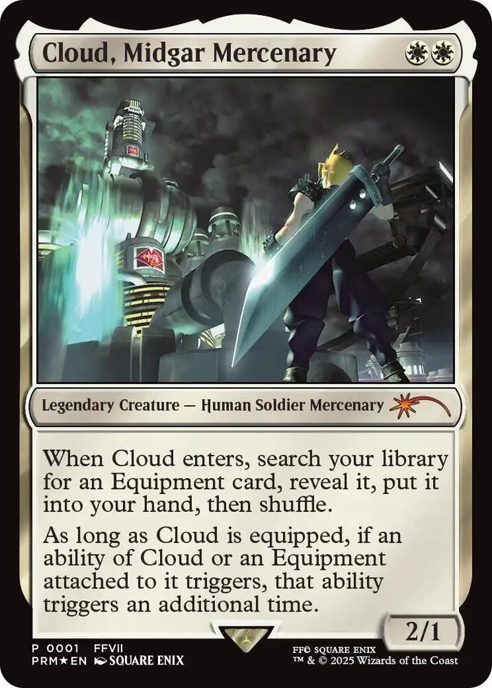Cloud, Midgar Mercenary - Unique and Miscellaneous Promos - Magic
