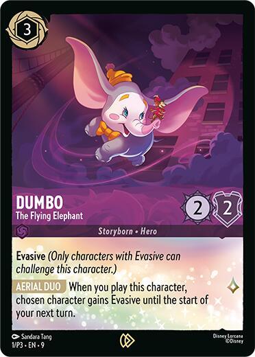 Dumbo - The Flying Elephant - Disney Lorcana Promo Cards - Disney