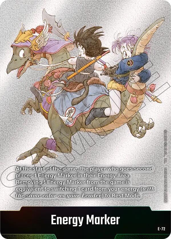 Energy Marker (E-72) - Fusion World Energy Markers - Dragon Ball