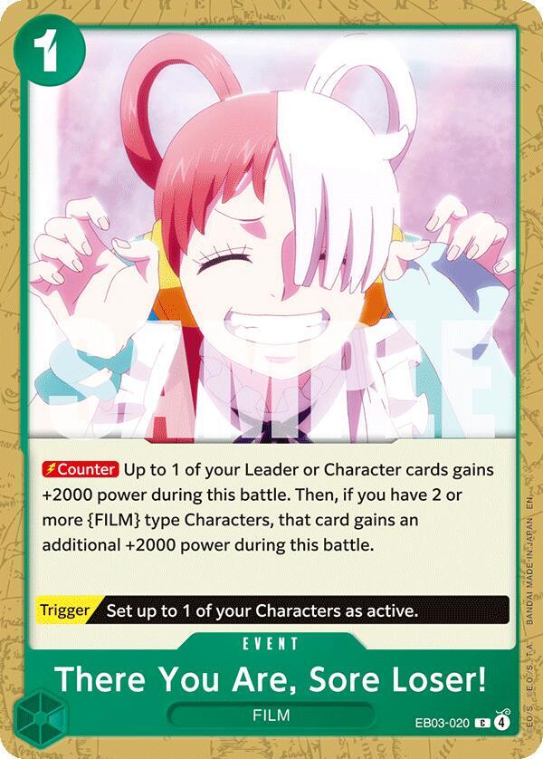 There You Are, Sore Loser! - Extra Booster: One Piece Heroines