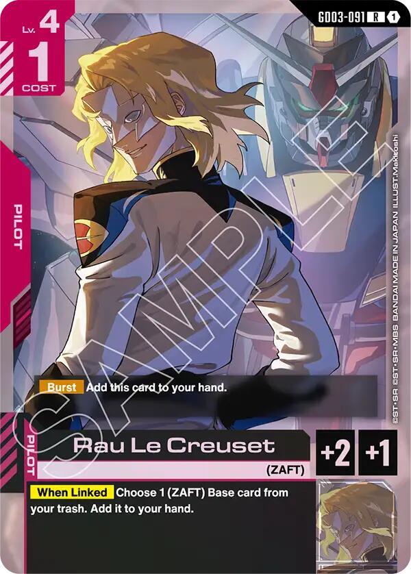 Rau Le Creuset - Steel Requiem - Gundam Card Game - TCGplayer.com