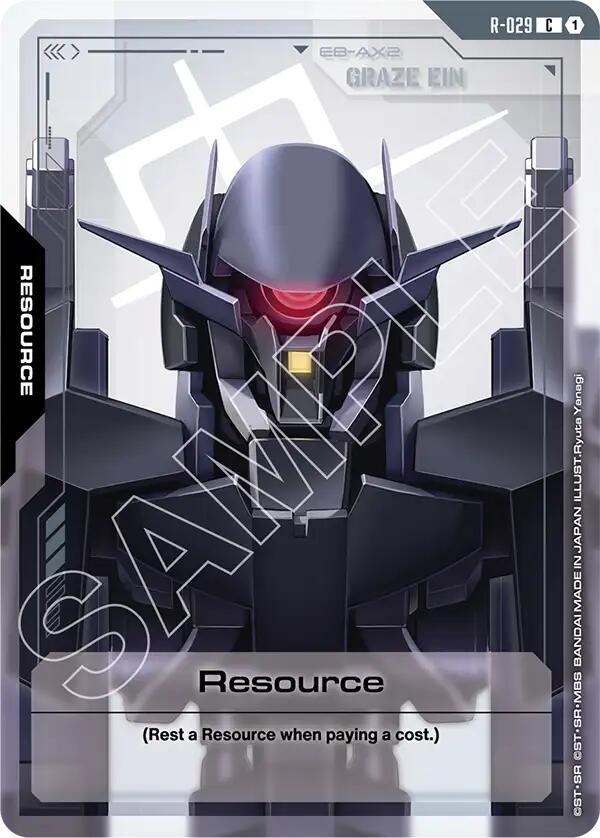 Resource (R-029) - Steel Requiem - Gundam Card Game - TCGplayer.com