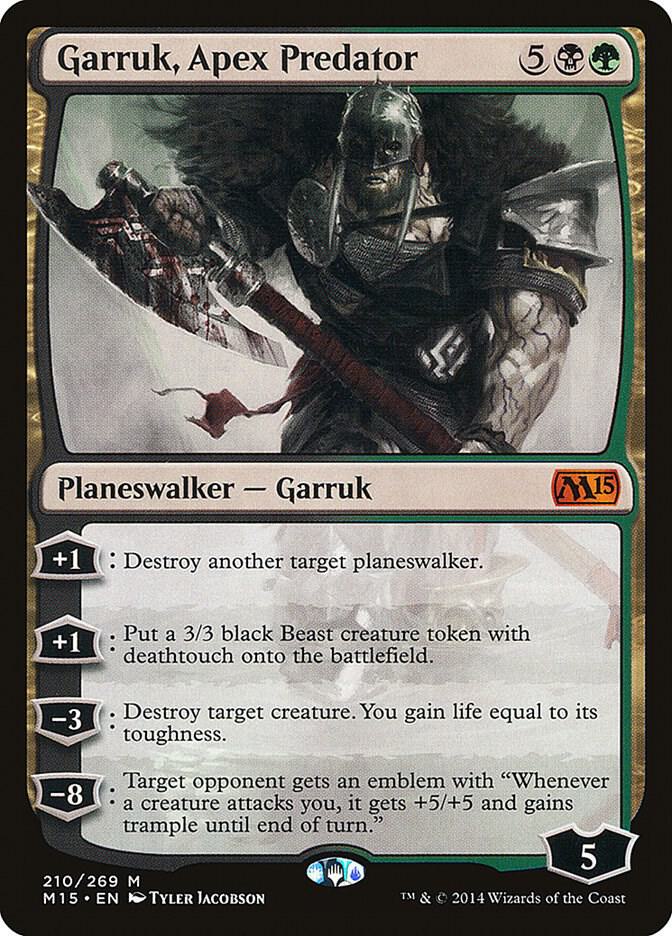 Garruk, Apex Predator - Magic 2015 (M15) - Magic: The Gathering