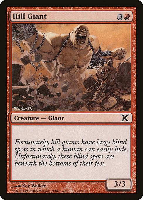 Hill Giant - 10th Edition - Magic: The Gathering - TCGplayer.com