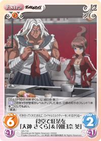 大神さくら＆朝日奈葵 楽天コレクション キャンバスボード ダンガン