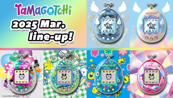 春にぴったりなOriginal Tamagotchi 6種が新登場!! | NEWS