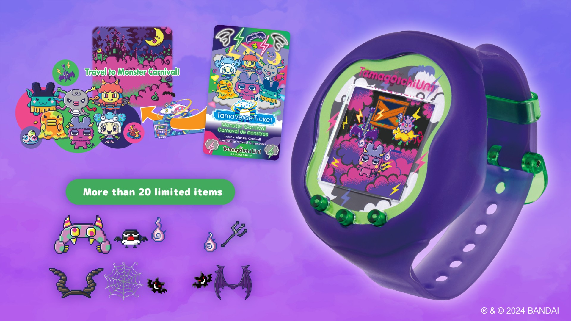 Spooky Fun with Tamagotchi Uni Monster Carnival! | News | Official