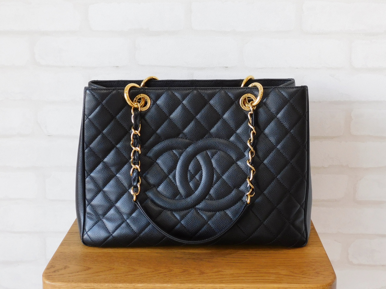 シャネル キャビアスキン マトラッセ チェーントート｜郡山のまじめな