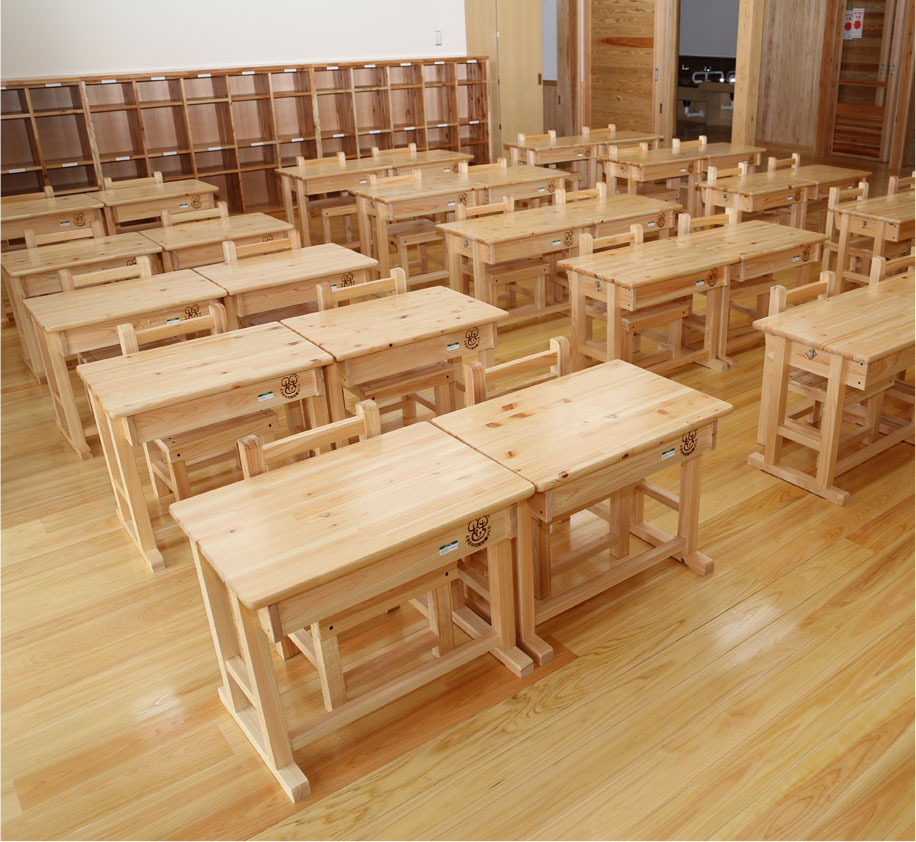 木製学習机・椅子セット | 製品詳細 | 多摩産材・国産木材製品紹介サイト