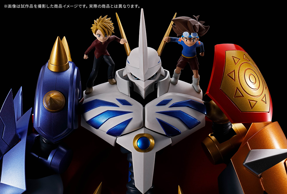 超巨大アクションフィギュアで聖騎士降臨！「DYNACTION オメガモン」ご