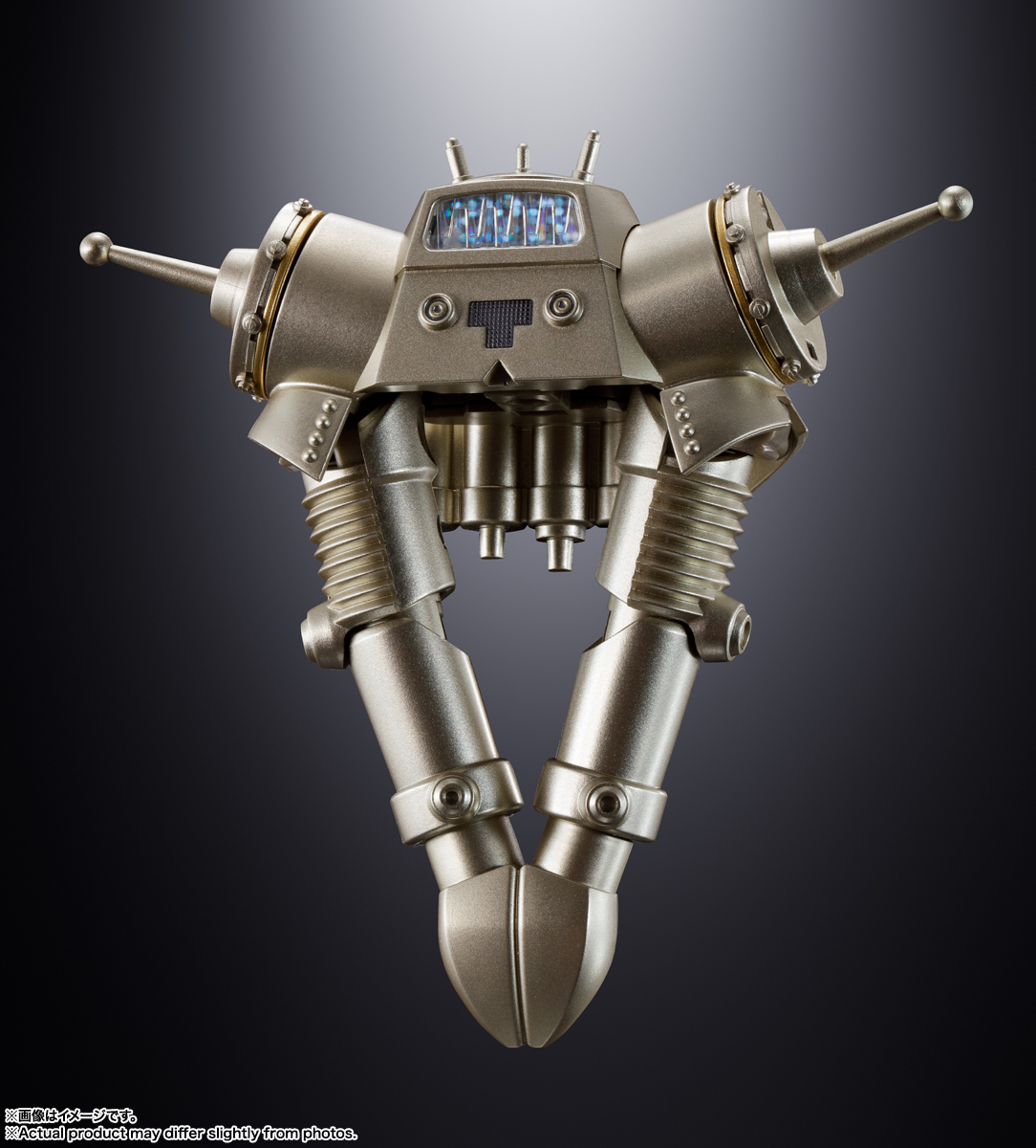 超合金キングジョー 高さは13cmくらい。 超合金キングジョー 高さは