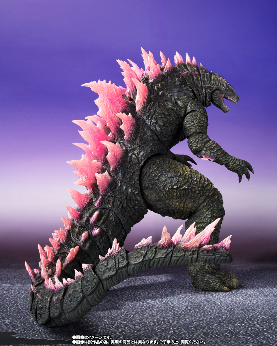 S.H.MonsterArts GODZILLA (2024) EVOLVED Ver. from GODZILLA × KONG