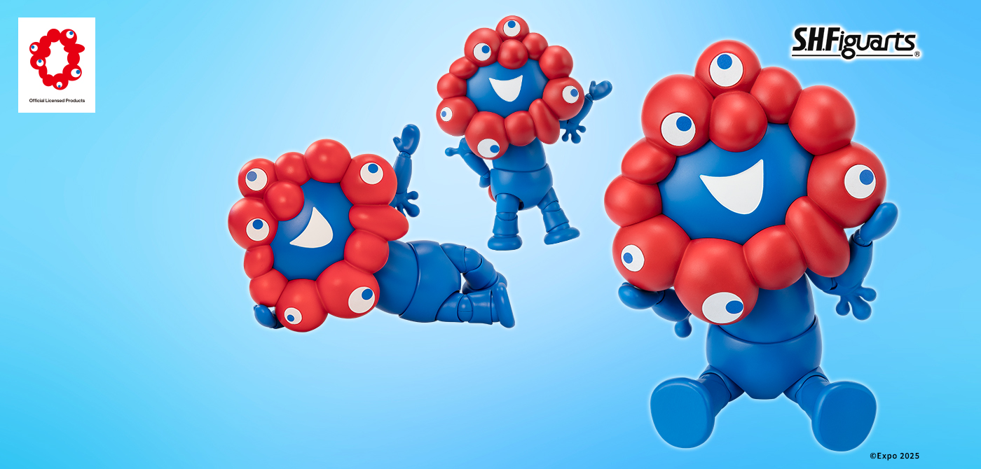 Figuartsシリーズ EXPO2025 S.H.Figuarts ミャクミャク | 魂ウェブ