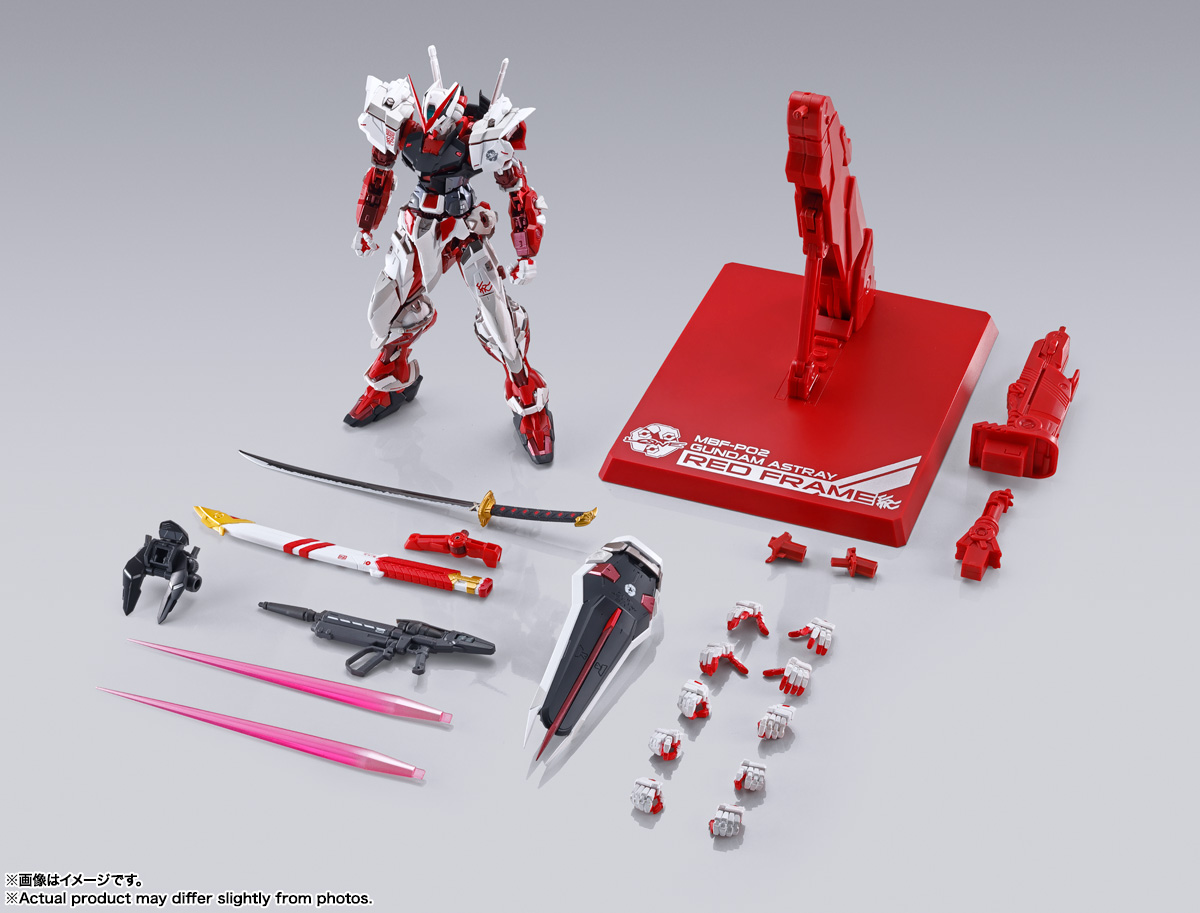 METAL BUILD 【全員抽選販売】ガンダムアストレイ レッドフレーム