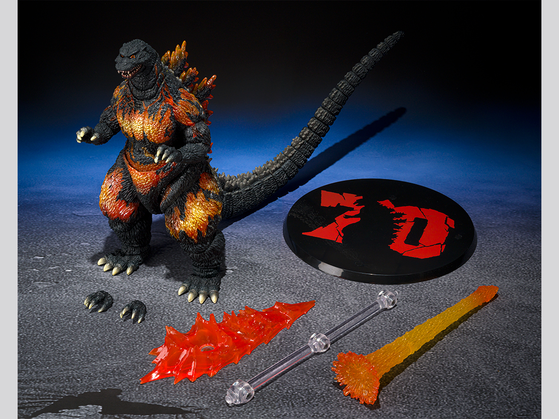 S.H.MonsterArts ゴジラ (1995) 70周年特別記念Ver. | 魂ウェブ
