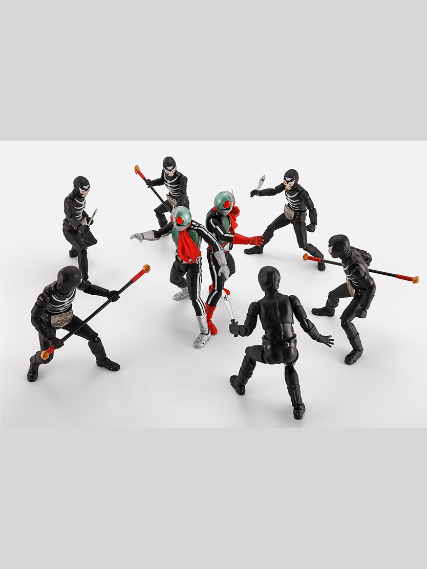 S.H.Figuarts ショッカー戦闘員 地獄の昭和怪人エディション | 魂ウェブ